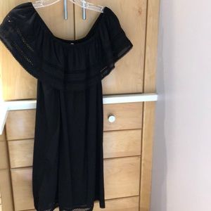 Aritzia Black off the shoulder dress